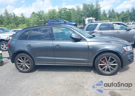 2015 Audi Q5 3.0T Premium Plus z USA, uszkodzony, nr VIN WA1DGAFP8FA122237